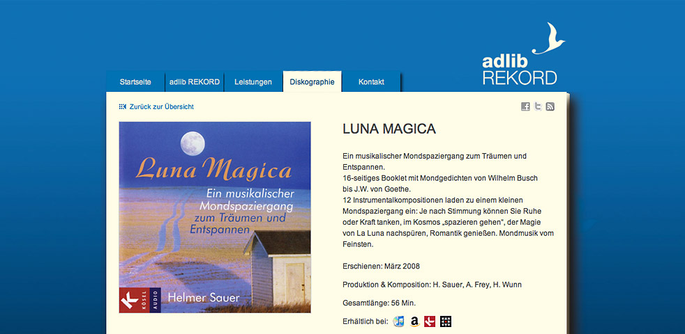 Website adlib REKORD