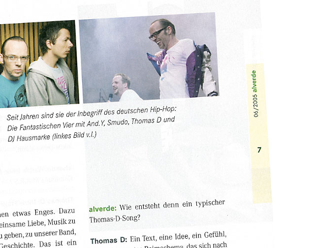 Thomas D in Concert, Foto rechts